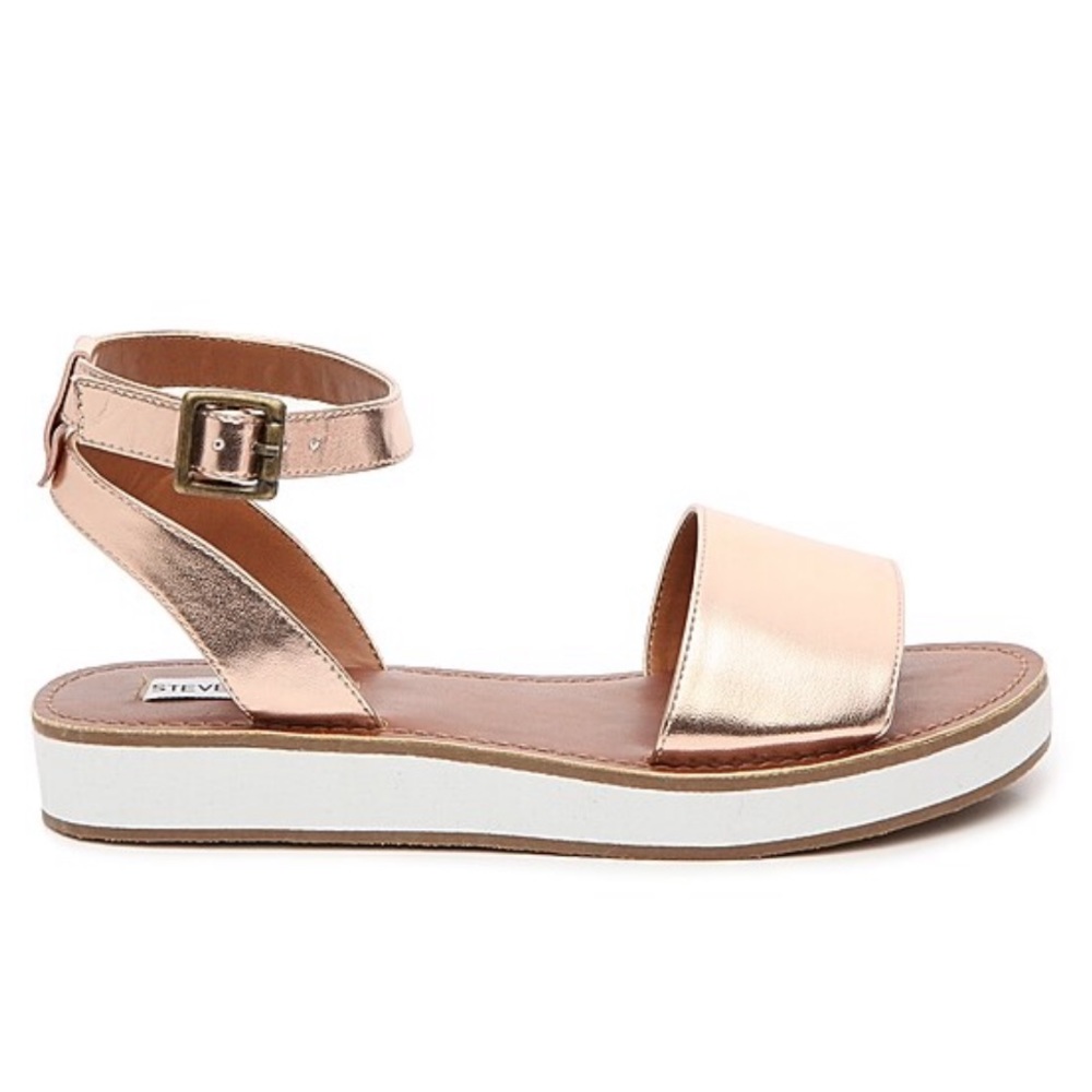 Steve Madden Miley Sandals - Gold